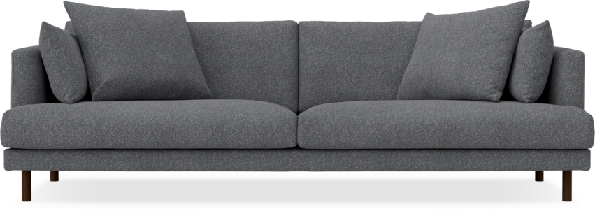 Harper - 4-sits soffa - Grå