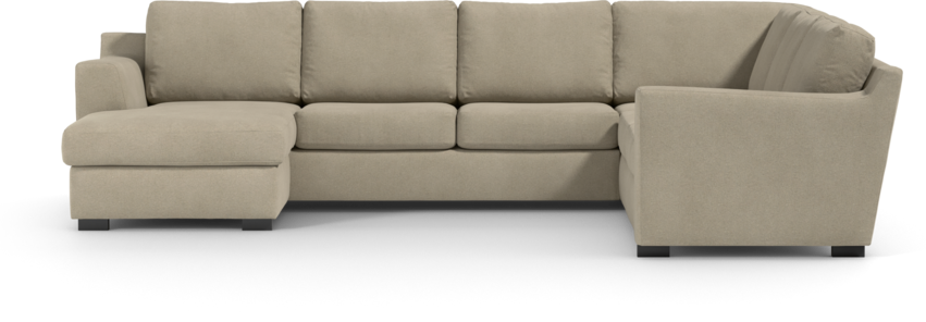 Friday - Hörnsoffa, 3+2-sits med schäslong vänster - Beige