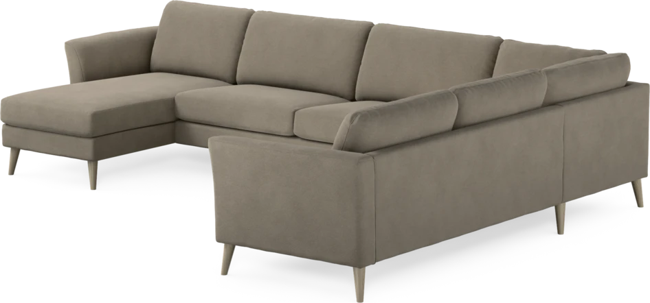 Bridge - Hörnsoffa, 3+2-sits med schäslong vänster - Beige