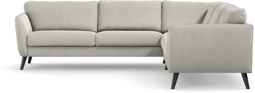 Bridge - Hörnsoffa, 3+3-sits - Grå