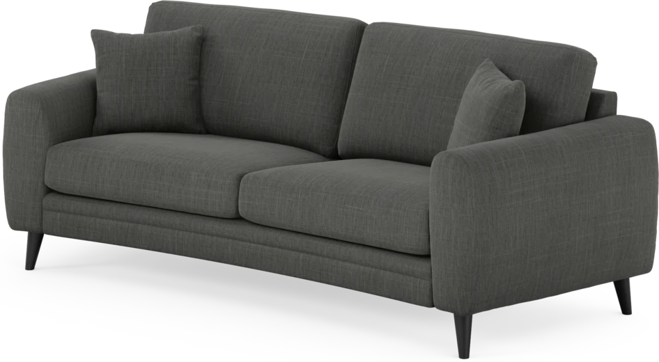 Eden - 2,5-sits soffa svängd - Grå
