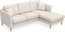 Eden - 2-sits soffa med schäslong - Beige