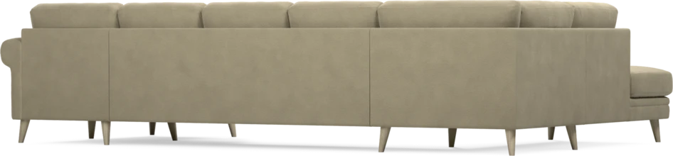 Eden - 3-sits soffa med divan vänster och schäslong höger - Beige