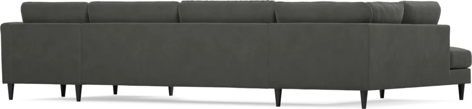 Bridge - 3-sits soffa med divan vänster och schäslong höger - Grå