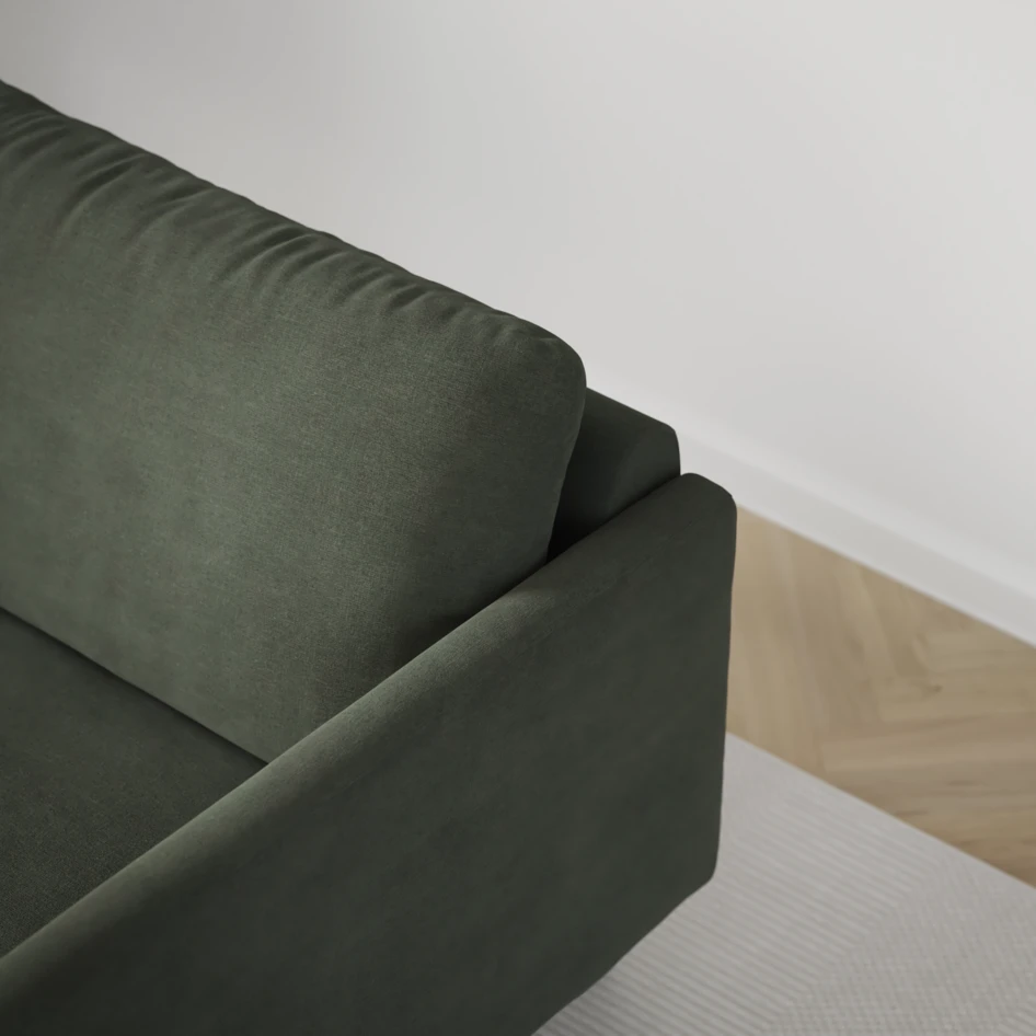 Madison Lux - Hörnsoffa 2+3-sits, hörn 2 - Grön