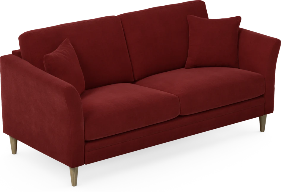 Eden - 2,5-sits soffa - Röd