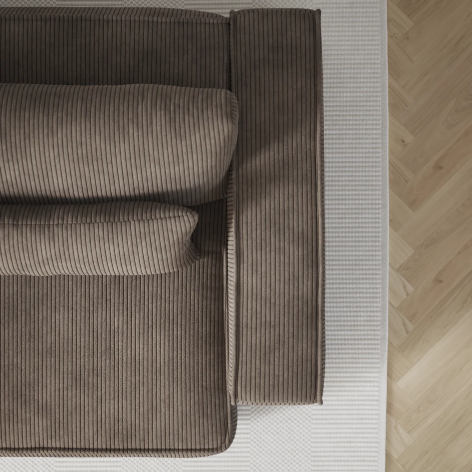 Ide - Bäddsoffa 4-sits - Brun