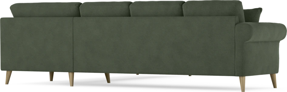 Eden - Hörnsoffa, 3+3-sits - Grön