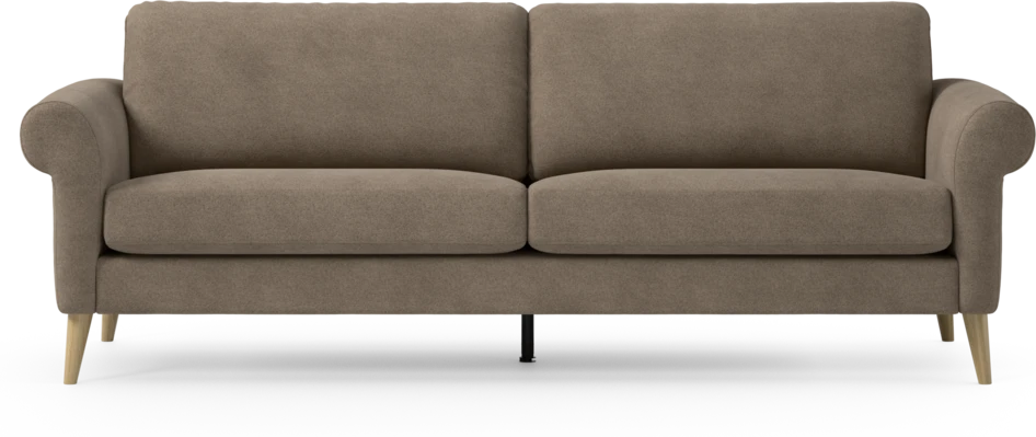 Bridge - 4-sits soffa - Brun