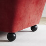 Madison Lux - 3-sits soffa med divan höger - Rosa