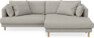 Harper - 4-sits med schäslong XL höger - Beige