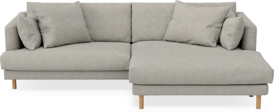 Harper - 4-sits med schäslong XL höger - Beige