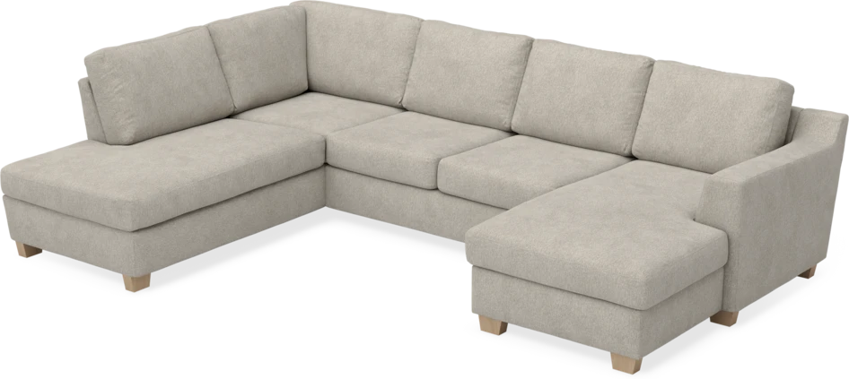Friday - 3-sits soffa med divan vänster och schäslong höger - Beige