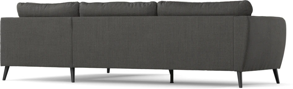 County - 2,5-sits soffa med divan höger - Grå