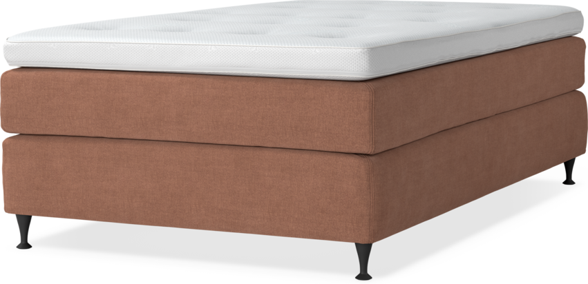 Delux Sense - Kontinentalsäng, enkelsäng 120 cm med bäddmadrass