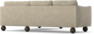 Madison - 2-sits soffa med divan höger - Beige