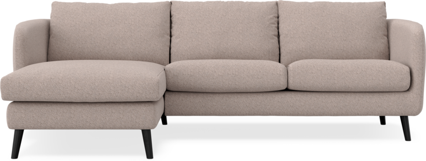 Madison Lux - 2-sits soffa med schäslong vänster - Beige