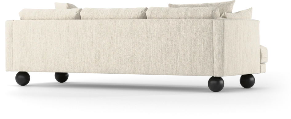 Harper - 4-sits soffa - Vit