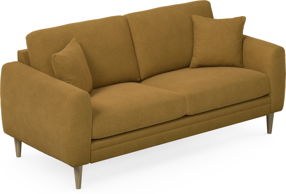 Eden - 2,5-sits soffa - Gul