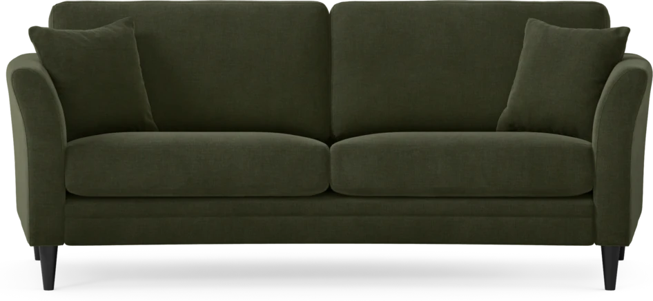 Eden - 2,5-sits soffa svängd - Grön