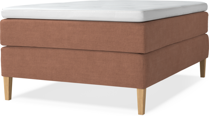 Delux Exclusive - Kontinentalsäng, enkelsäng 140 cm med bäddmadrass