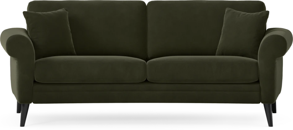 Eden - 2,5-sits soffa svängd - Grön