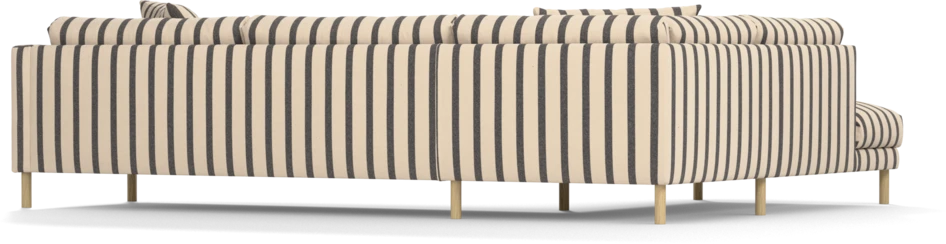 Harper - 3-sits soffa med divan vänster - Flerfärgad