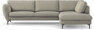 Madison Lux - 3-sits soffa med divan höger - Grå
