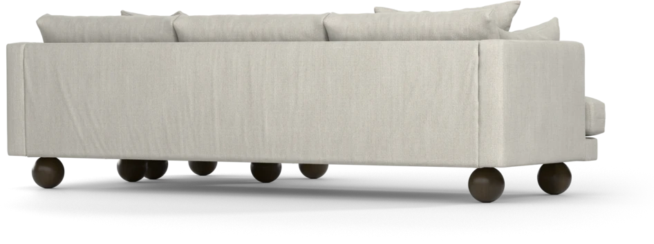Harper - 4-sits med schäslong höger  - Beige