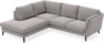 Madison - 2-sits soffa med divan vänster - Grå