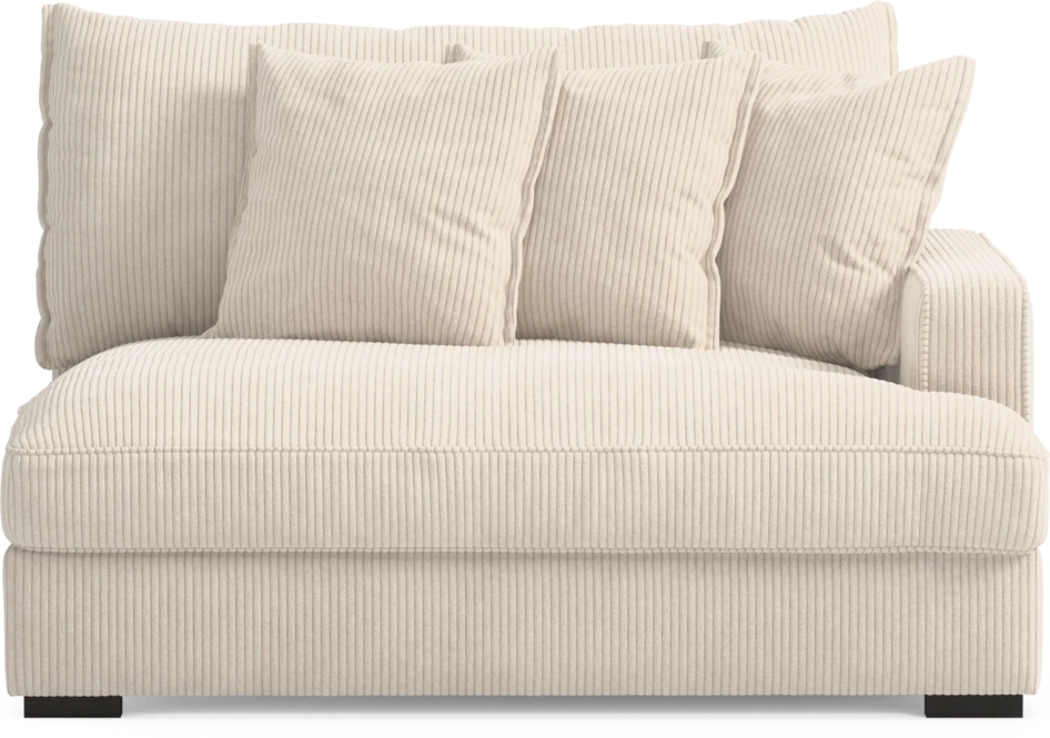 Rossi - 2-sits med armstöd höger - Vit