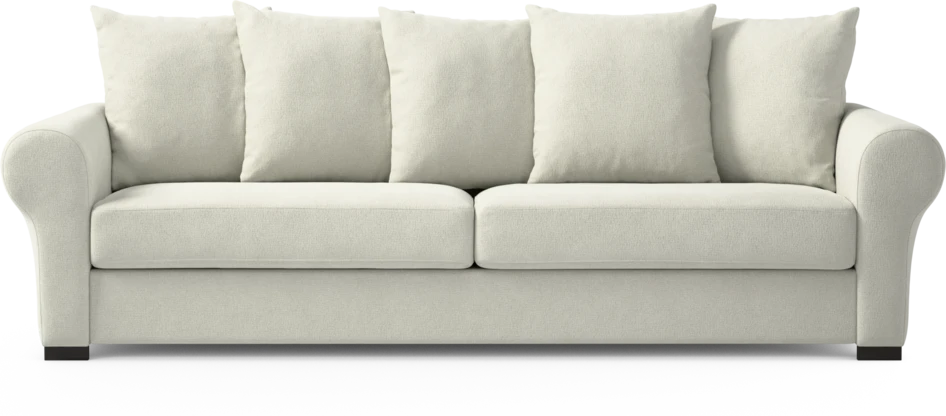 Town - 4-sits soffa - Vit