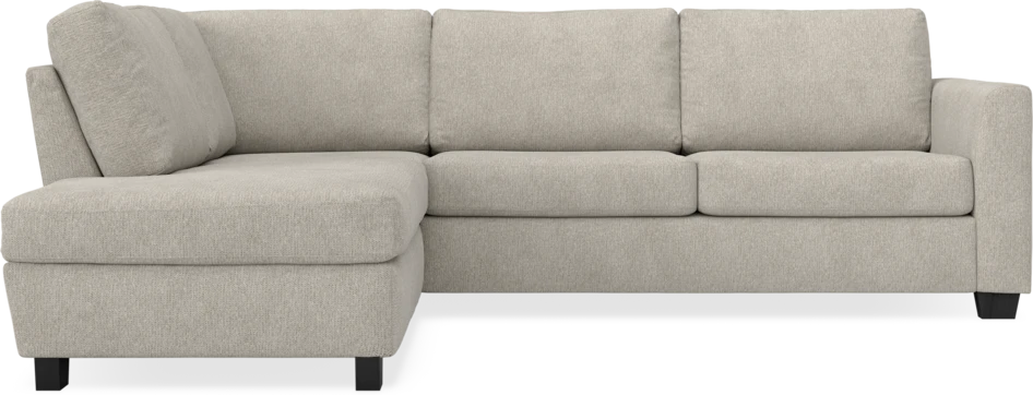 Friday - 2,5-sits soffa med divan vänster - Beige