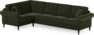 Eden - Hörnsoffa, 1+3-sits - Grön
