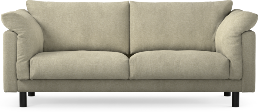 Cherrie - 2,5-sits soffa, fast klädsel - Beige