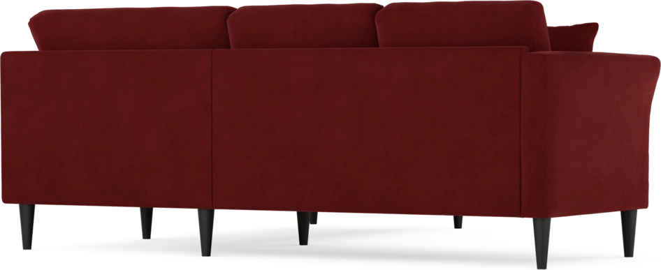 Eden - Hörnsoffa, 2+2-sits - Röd