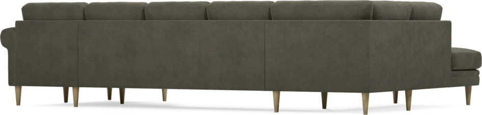 Eden - 3-sits soffa med divan vänster och schäslong höger - Grå