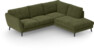 Madison Lux - 2-sits soffa med divan höger - Grön