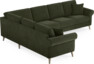 Eden - Hörnsoffa, 2+3-sits - Grön
