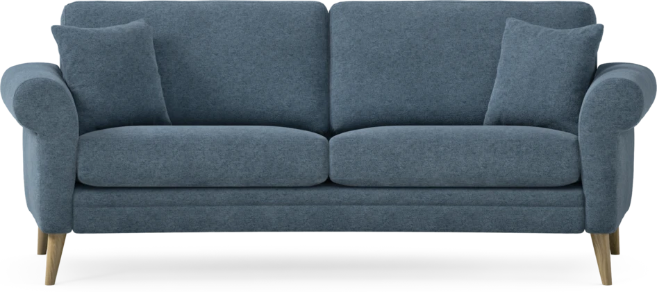 Eden - 2,5-sits soffa svängd - Blå