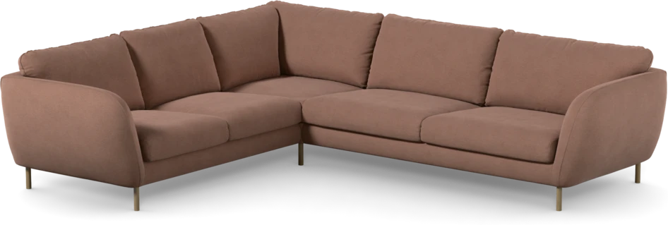 Madison Lux - Hörnsoffa 2+3-sits, hörn 1 - Rosa