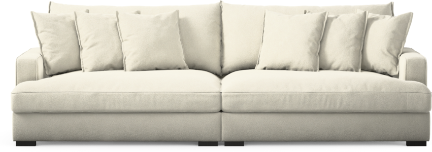 Rossi - 4-sits soffa - Vit