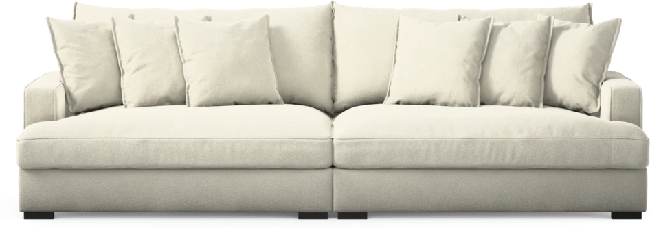 Rossi - 4-sits soffa - Vit