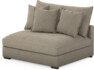 Rossi - 2-sits utan armstöd - Beige