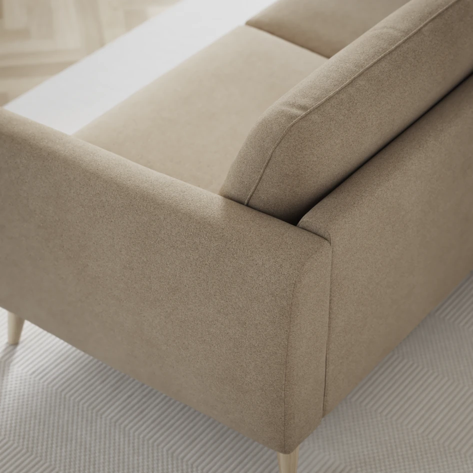 Bridge - Hörnsoffa, 2+3-sits - Beige