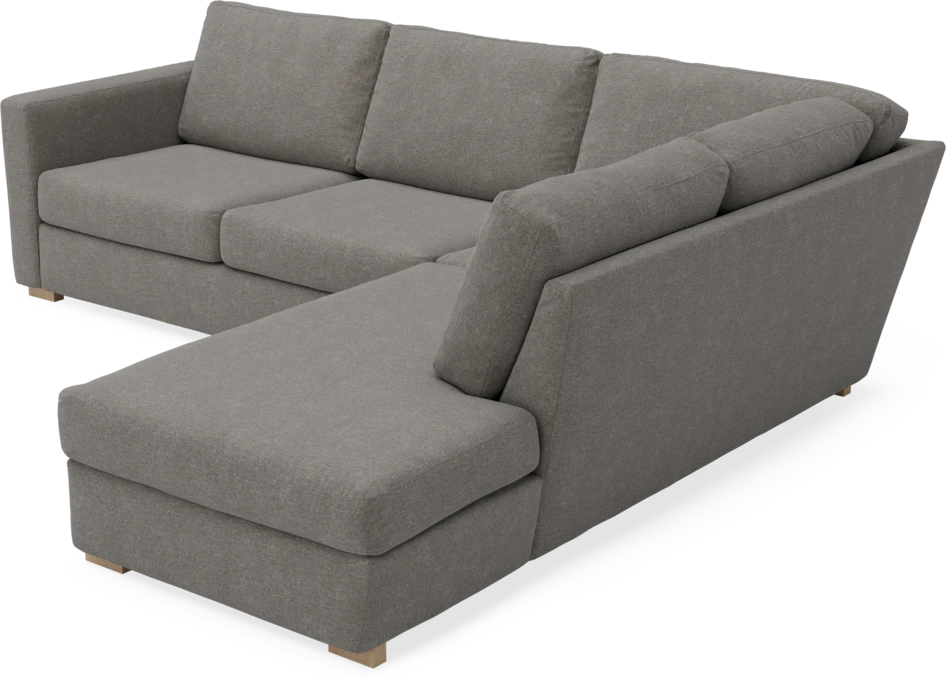 Friday - 2,5-sits soffa med divan höger - Grå