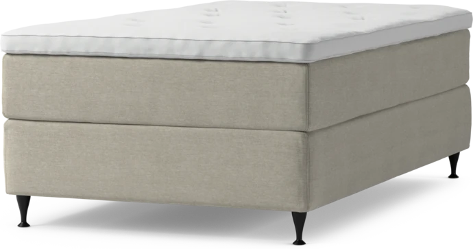 Delux Dream, Kontinentalsäng, enkelsäng 120 cm med bäddmadrass och sängben