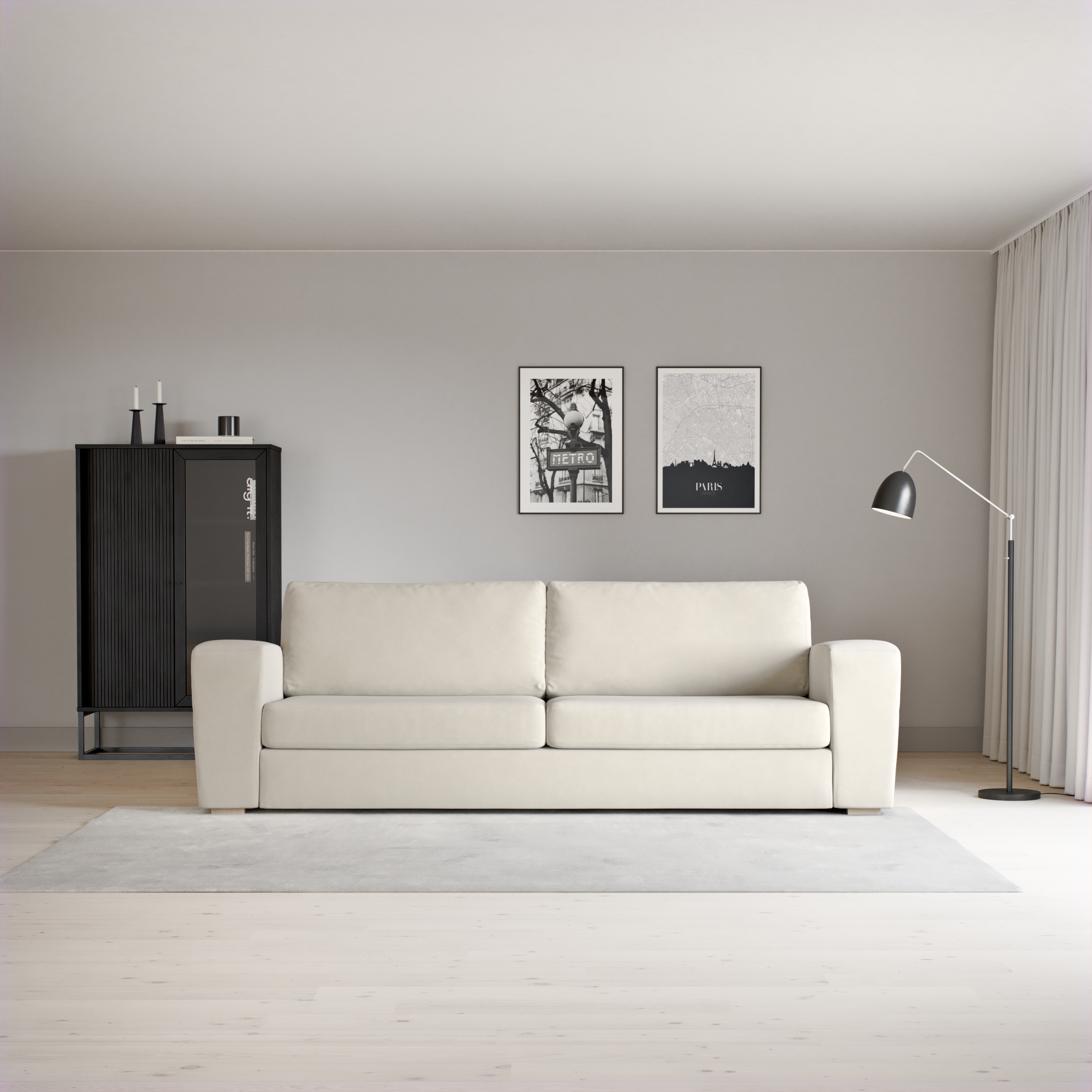 Friday - 3-sits soffa - inspiration