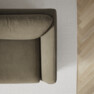 Madison Lux - 3-sits soffa med divan höger - Brun
