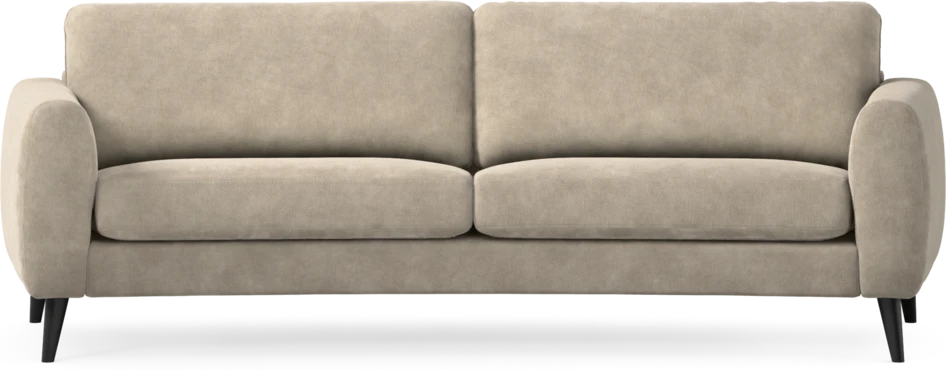 Bridge - 3-sits soffa svängd - Beige